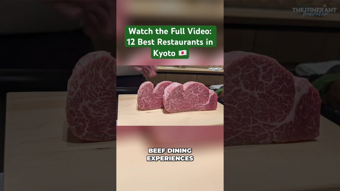 Indulge in A5 Grade Kobe Beef at Mouriya Gion! | Kyoto Restaurants to Try Indulge in A5 Grade Kobe Beef at Mouriya Gion! | Kyoto Restaurants to Try