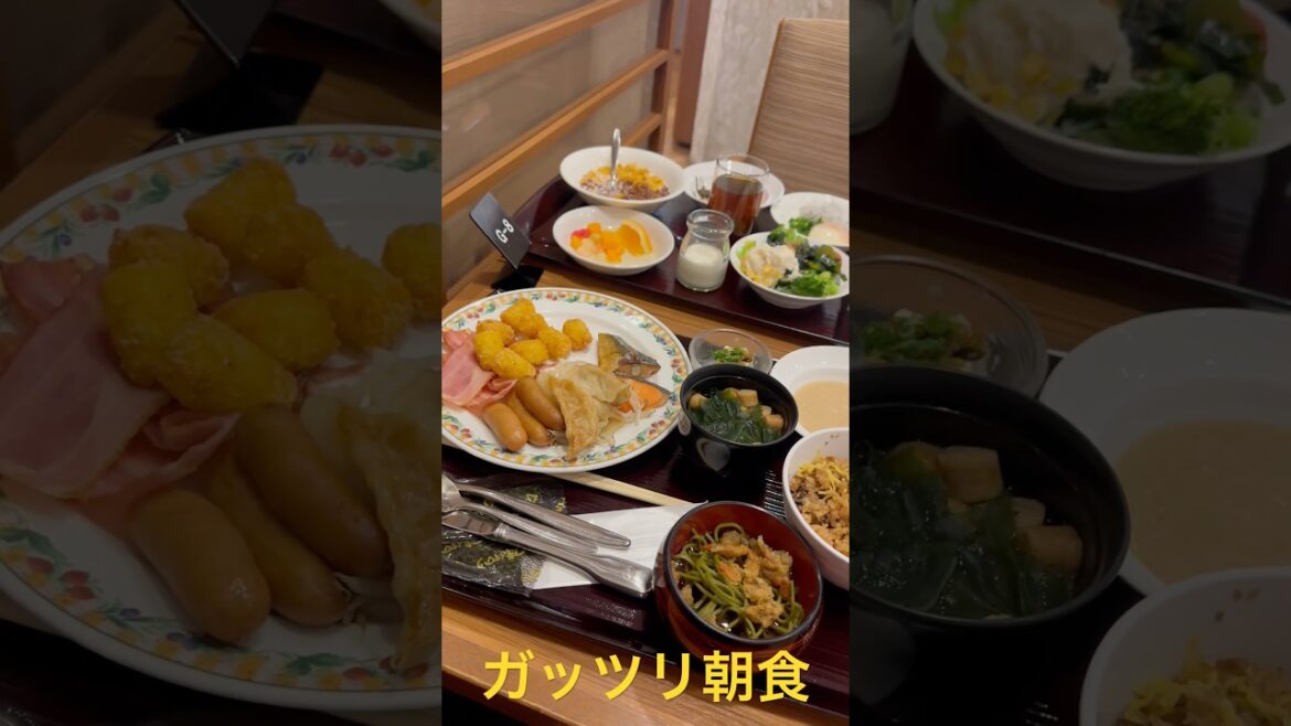 朝からガッツリ朝食！ホテルコンコルド浜松（静岡県浜松市）のビュッフェ朝食！鰻や茶そばなど