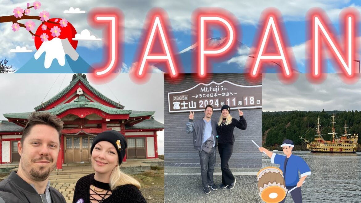 My visit to MT. FUJI, JAPAN and Hakone's surroundings
