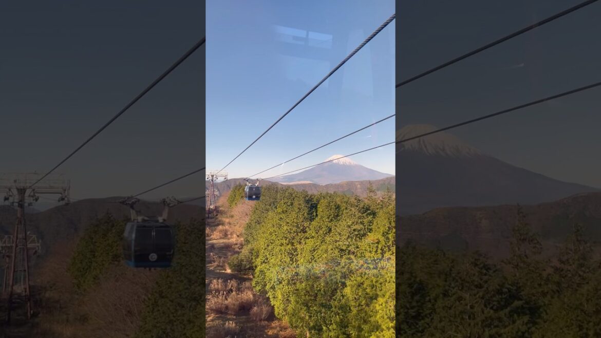👋 Fuji-San! Seen from Hakone, Japan #travel #japan #mountfuji