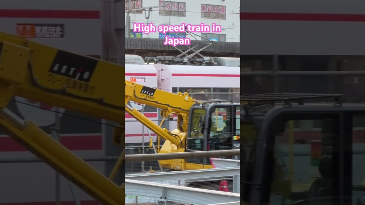 High Speed Train in Japan #shinkansen #train #tokyo #travel #japan #japantrains