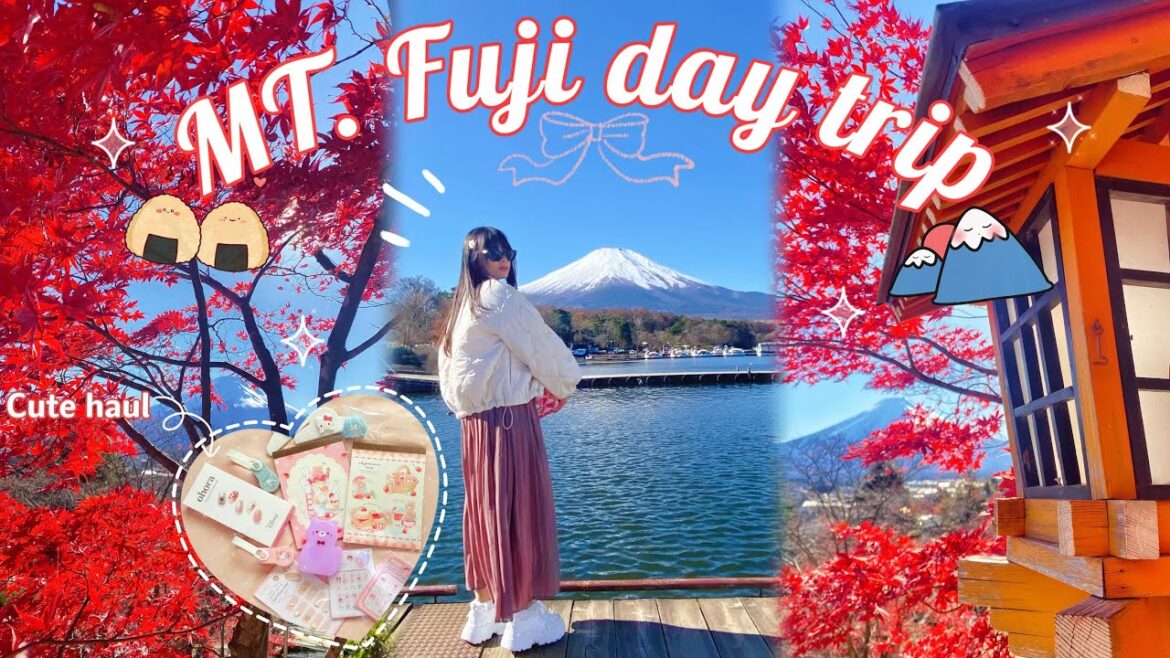 DAY TRIP TO MOUNT FUJI SOLO ITINERARY FROM TOKYO ICONIC SPOTS YAMANAKA KAWAGUCHIKO OISHII JAPAN HAUL