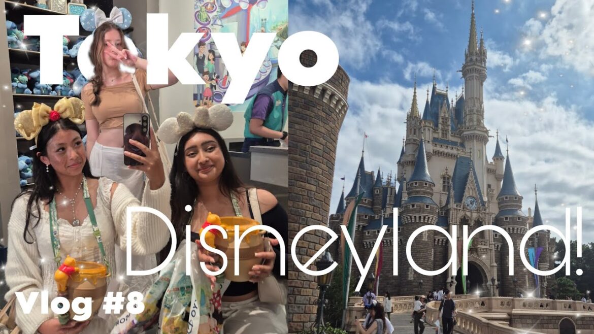 A day in Tokyo Disneyland!!✨️💕 Rides|Parade|Shopping
