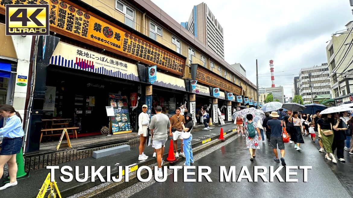 Tokyo's BEST Japanese Street Food Market | Tsukiji Outer Market