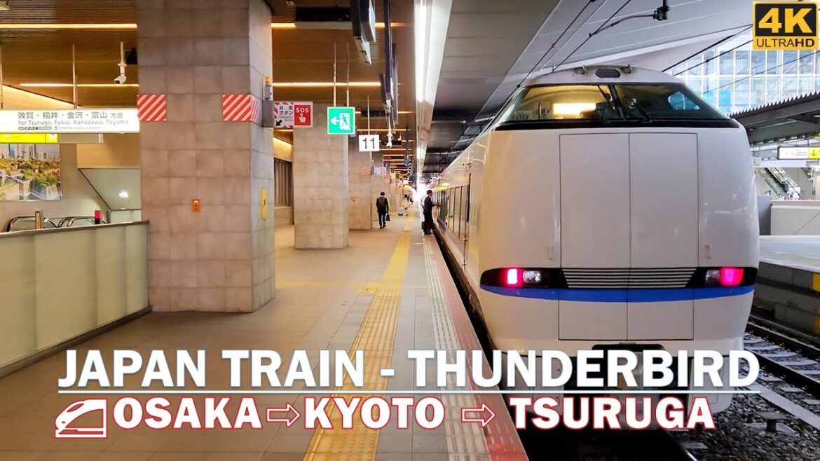 Full Japan Train – THUNDERBIRD❗🚄Osaka to Tsuruga via Kyoto Station – #japanvirtualtour #japanwalk Full Japan Train - THUNDERBIRD❗🚄Osaka to Tsuruga via Kyoto Station - #japanvirtualtour #japanwalk