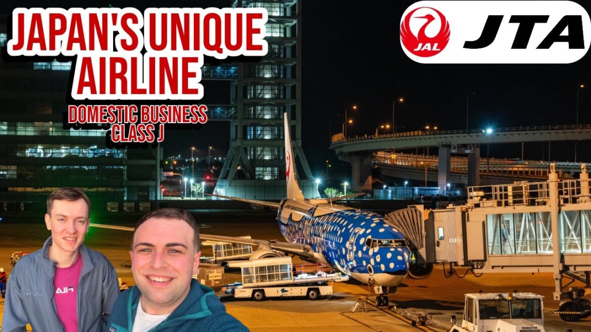 Japan's Unique Airline | Japan Transocean Air (JTA) | Class J | Boeing 737-800