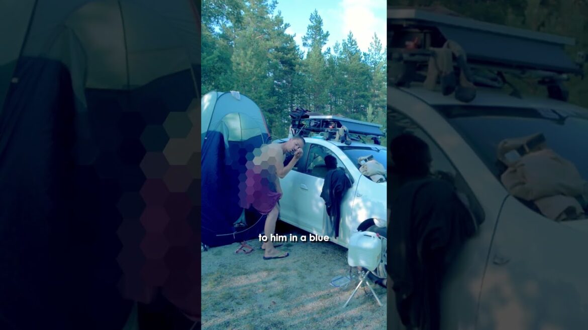 Caught naked  🚙🌲 Living in a basic camper car ☯️  EP 7 Teaser