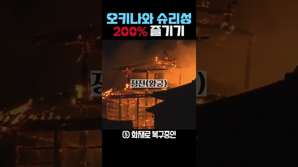 오키나와 슈리성 200% 즐기기