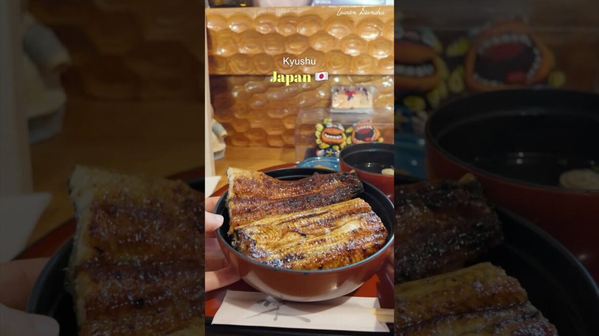 The Freshest Unagi In Japan?! 🇯🇵 #foodie  #japan #japantravel  #kyushufood #kagoshimaeats #unagi
