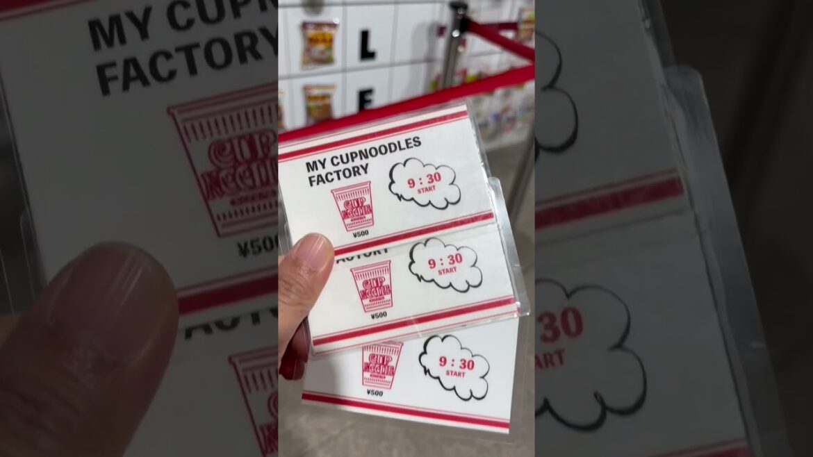 Cup Noodles experience! #shorts #piecesofcai #cupnoodles #museum #experience #travel #osaka #japan Cup Noodles experience! #shorts #piecesofcai #cupnoodles #museum #experience #travel #osaka #japan