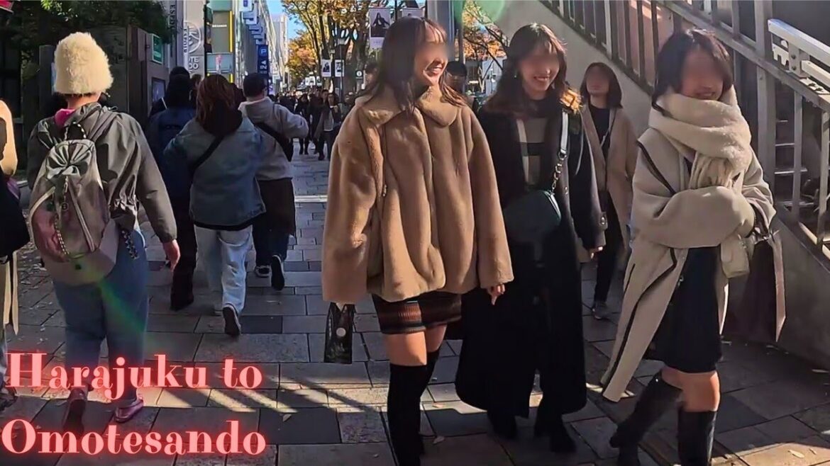 Harajuku to Omotesando Tokyo walk tour.【4K】1.2025-27