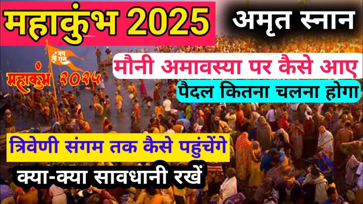 MahaKumbh 2025 | Mahakumbh 2025 one day trip | महाकुंभ 2025 मौनी अमावस्या पर कैसे आए | kumbh mela