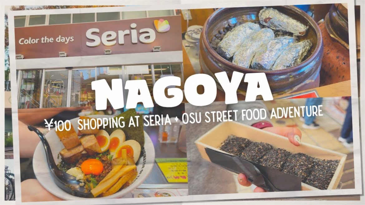 Autumn in Nagoya π Osu Street Food Adventure 100 Yen Store Shopping at Seria – Nagoya Autumn in Nagoya π Osu Street Food Adventure 100 Yen Store Shopping at Seria - Nagoya