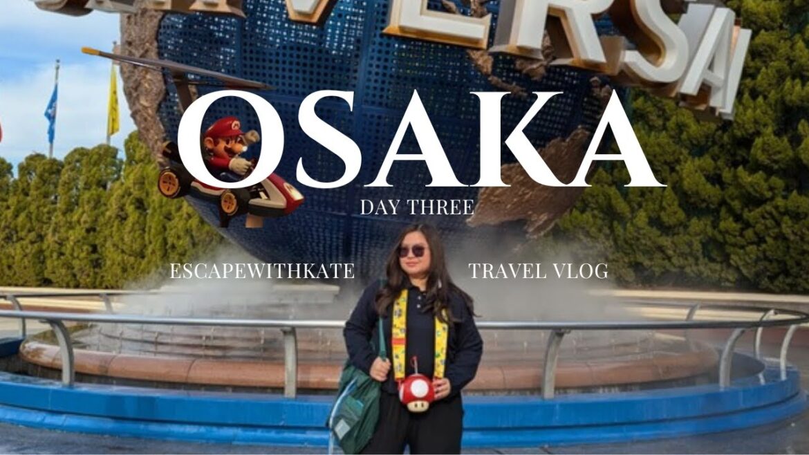 OSAKA DAY 3 | Universal Studios Japan, Nintendo World, Donkey Kong, Harry Potter, Demon Slayer