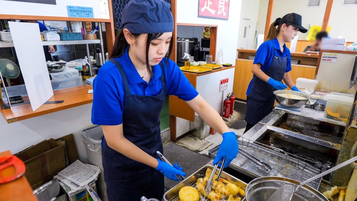 天丼！定食！美人看板娘が躍動するボリューム満点６９０円天ぷら食堂丨富山グルメ６選