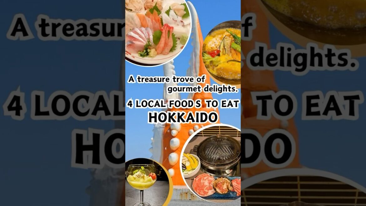 【HOKKAIDO-food-Nice Trip Japan】 4 LOCAL FOODS TO EAT - A treasure trove of gourmet delights.