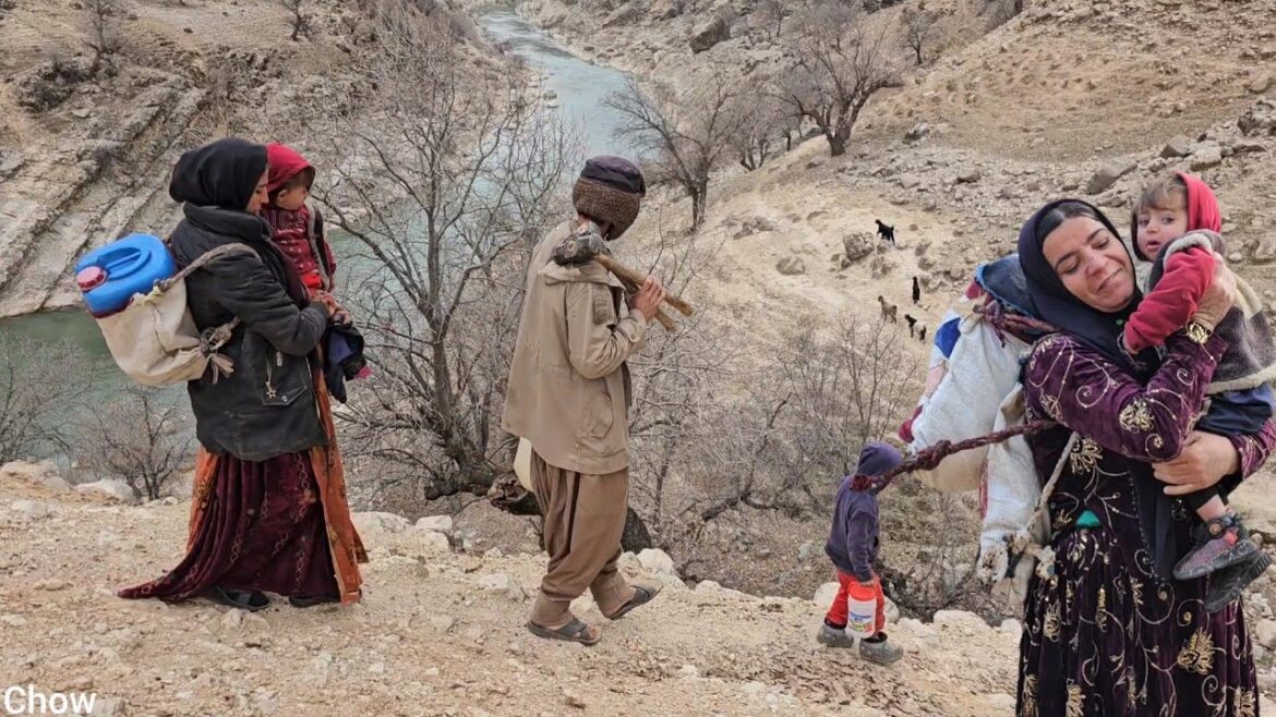 “The Incredible Efforts of the Norbakhsh Nomadic Family to Find Water in the Heart of the Mountains! "The Incredible Efforts of the Norbakhsh Nomadic Family to Find Water in the Heart of the Mountains!