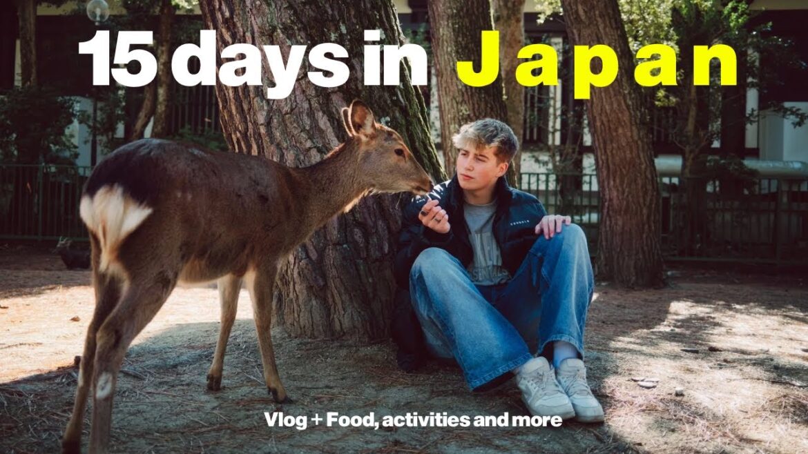 15 Days in Japan in 15 Minutes | Vlog