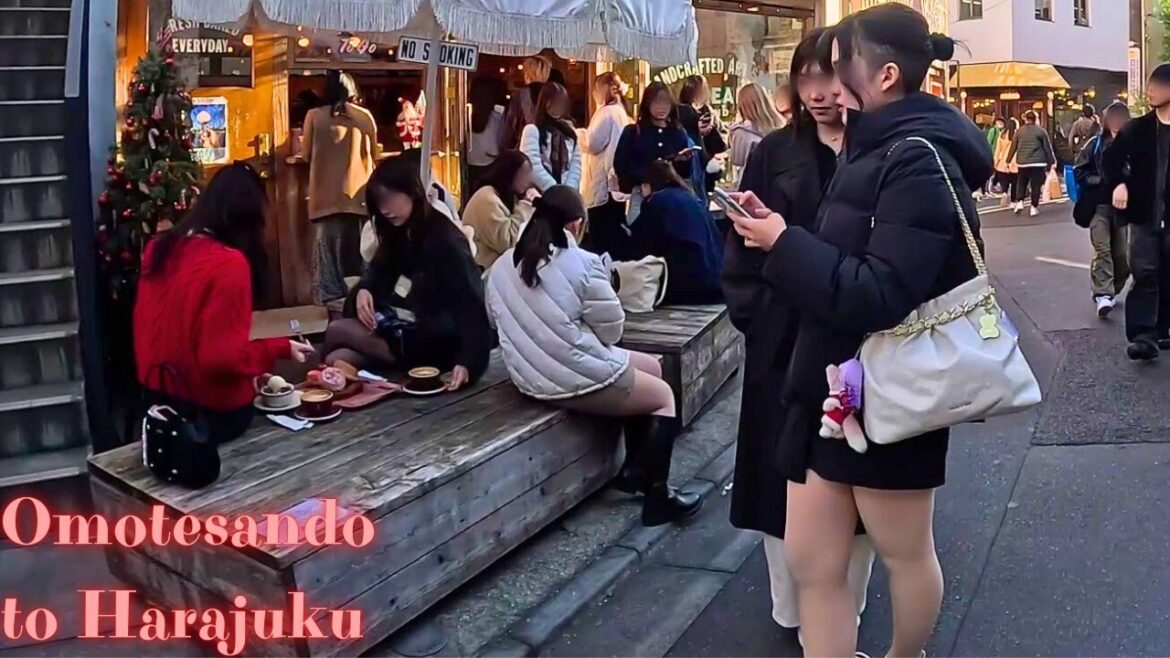 Omotesando to Harajuku Tokyo walk tour【4K】1.2025-28