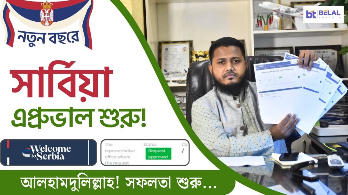 আলহামদুলিল্লাহ নতুন বছরে সার্বিয়া এপ্রুভাল! সফলতা শুরু | Serbia Visa Approval 2025 | Europe Visa
