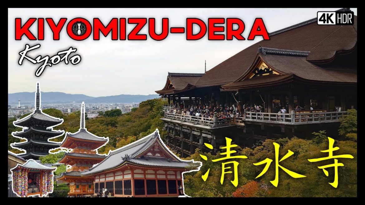 Japan Travel VLOG 2024 Ep5: Kyoto Kiyomizudera Temple | Must See Walk Tour Guide Shopping Street 🇯🇵