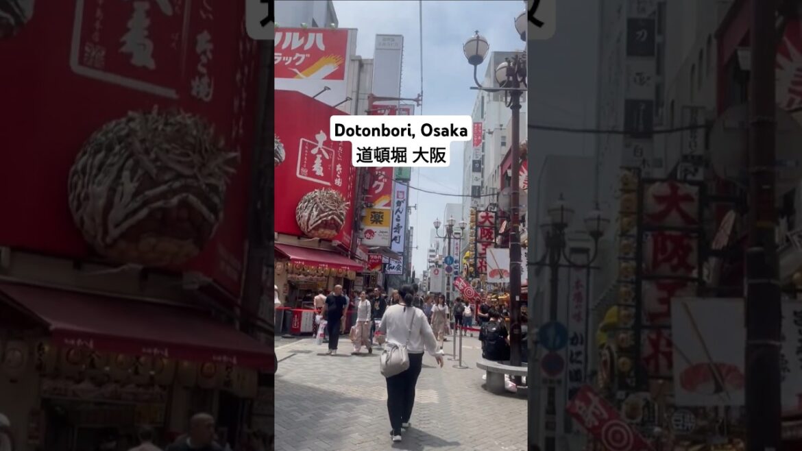 Dotonbori: The Ultimate Food & Nightlife Spot in Osaka! 🍜✨ Dotonbori: The Ultimate Food & Nightlife Spot in Osaka! 🍜✨