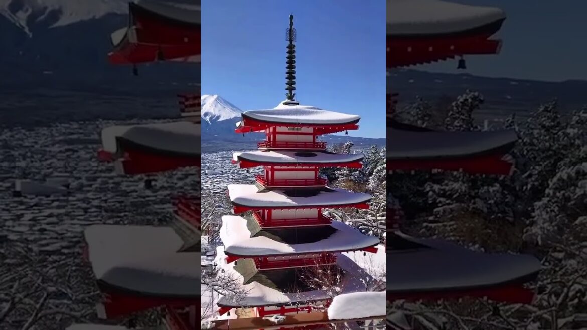 Chureito Pagoda 🌸🏯 | Iconic Mount Fuji Views 🗻✨