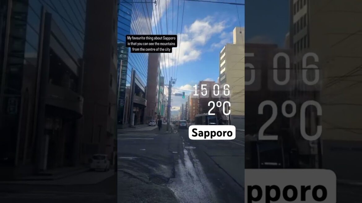 Sapporo, capital of the mountainous northern Japanese island of Hokkaido #shorts #explore #youtube