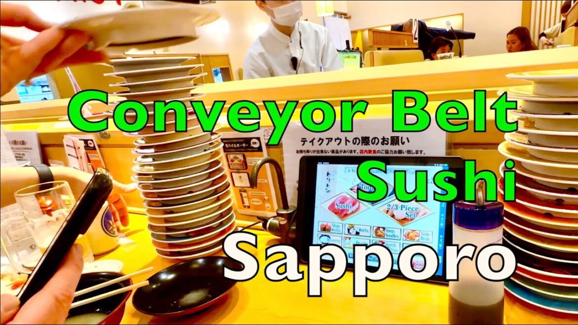 [Sushi Toriton Toyohira] Conveyor Belt Kaiten Sushi In Sapporo Japan