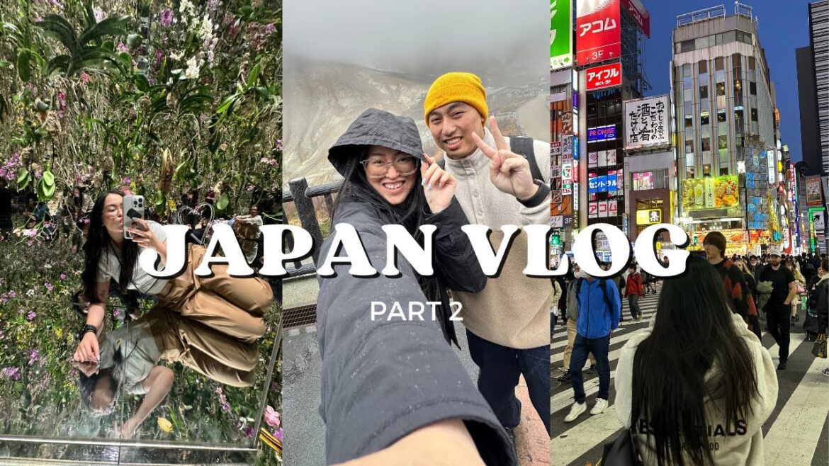JAPAN TRIP PART 2 | hekkerun, teamlab, hakone, tsukiji market, and yakiniku JAPAN TRIP PART 2 | hekkerun, teamlab, hakone, tsukiji market, and yakiniku