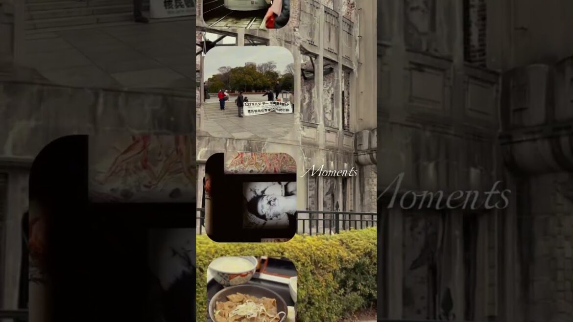 Hiroshima: A Contemporary City That Demands Peace 🇯🇵✌️travel #sonyalpha #photography  #japan