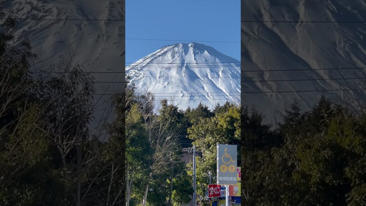 Mount Fuji View of Japan 🇯🇵