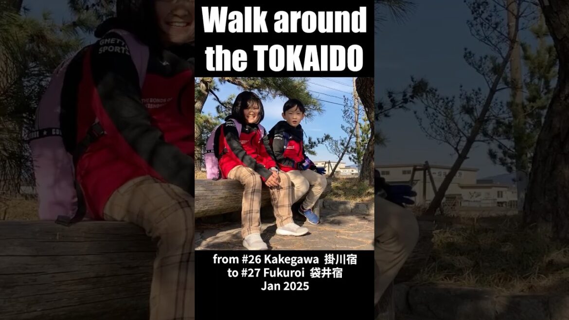 Walk around the #TOKAIDO / 26.Kakegawa - 27.Fukuroi (1)