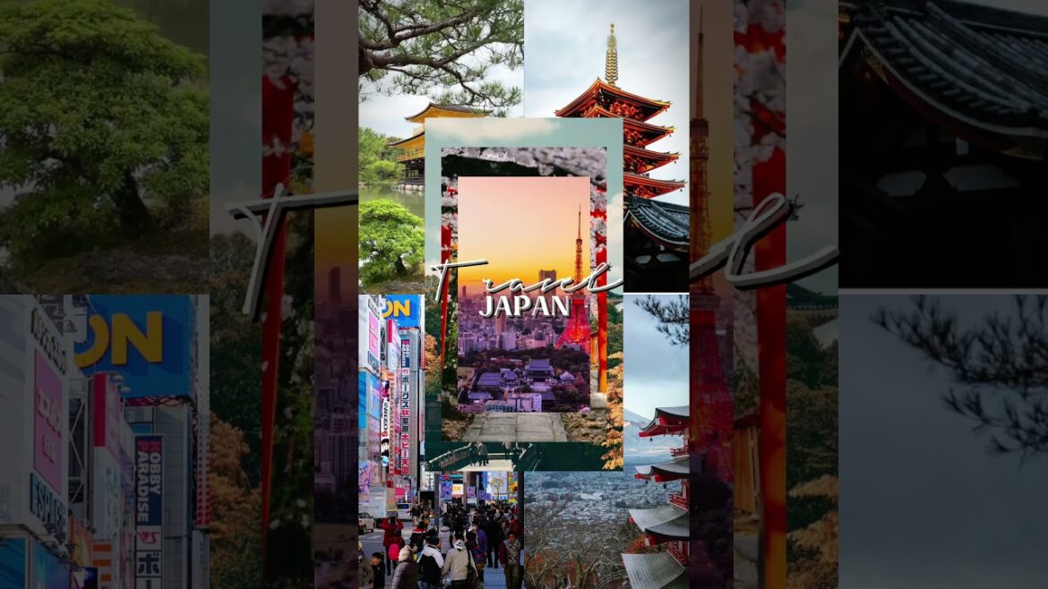🏯 Japan must visit spots – Must-Visit Places in 2025! ✈️ #travelshorts