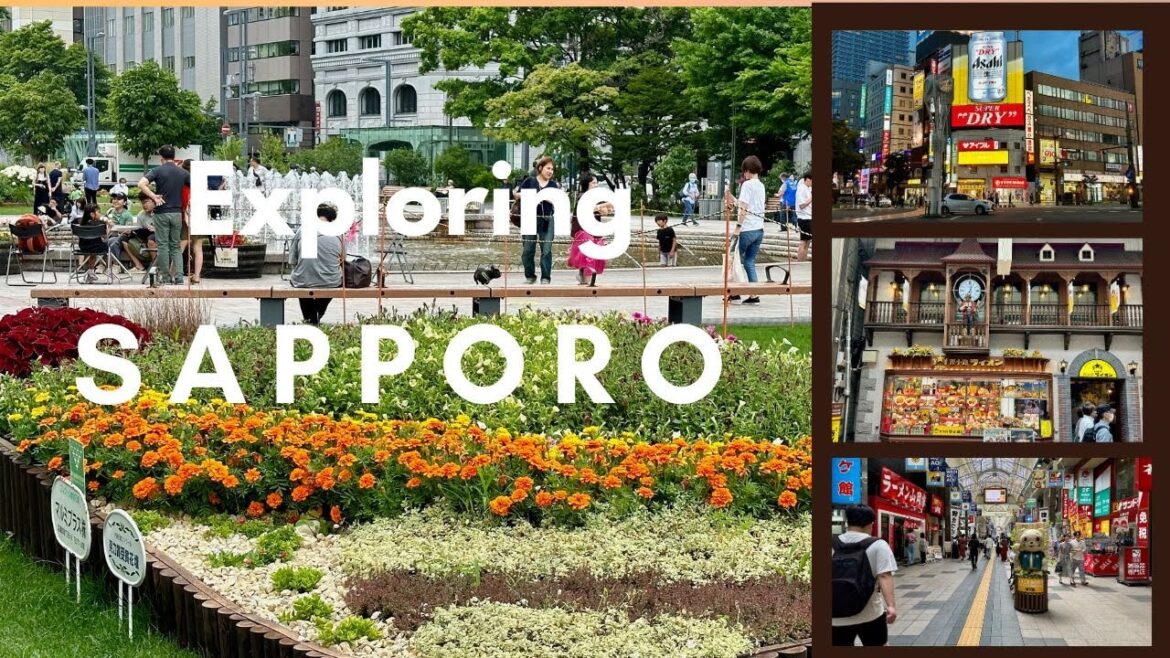 Wandering around Sapporo: A Relaxing Walking Tour of Japan’s Northern City. Wandering around Sapporo: A Relaxing Walking Tour of Japan’s Northern City.