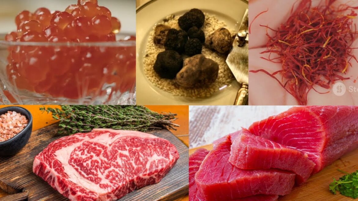 Top 5 Most Expensive Foods in the World! Top 5 Most Expensive Foods in the World!