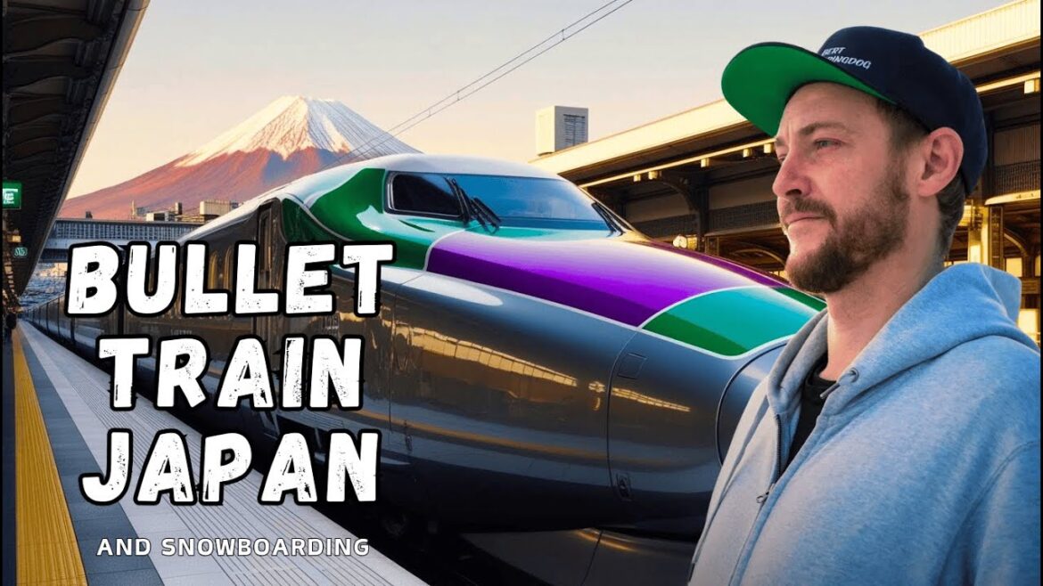 Riding Japan’s Bullet Train. (And snowboarding) Riding Japan's Bullet Train. (And snowboarding)