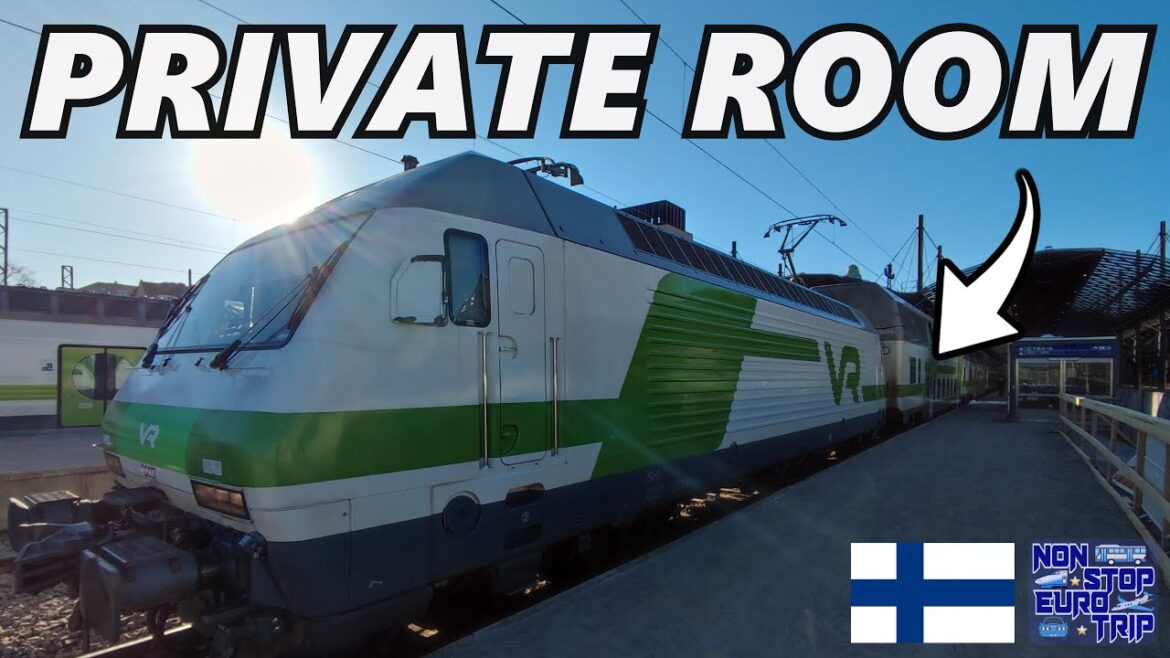 Finland’s FANTASTIC Intercity Train Along the Russian Border Finland's FANTASTIC Intercity Train Along the Russian Border