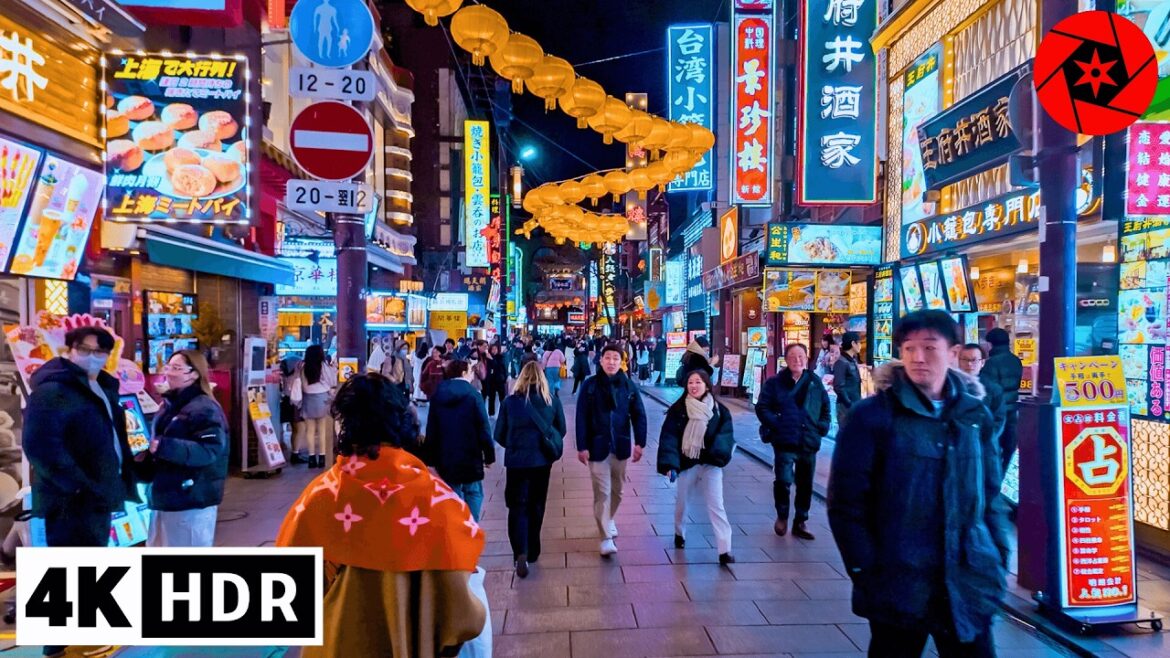 Wandering Japan’s Largest Chinatown on Lunar New Year – 4K HDR Wandering Japan’s Largest Chinatown on Lunar New Year - 4K HDR