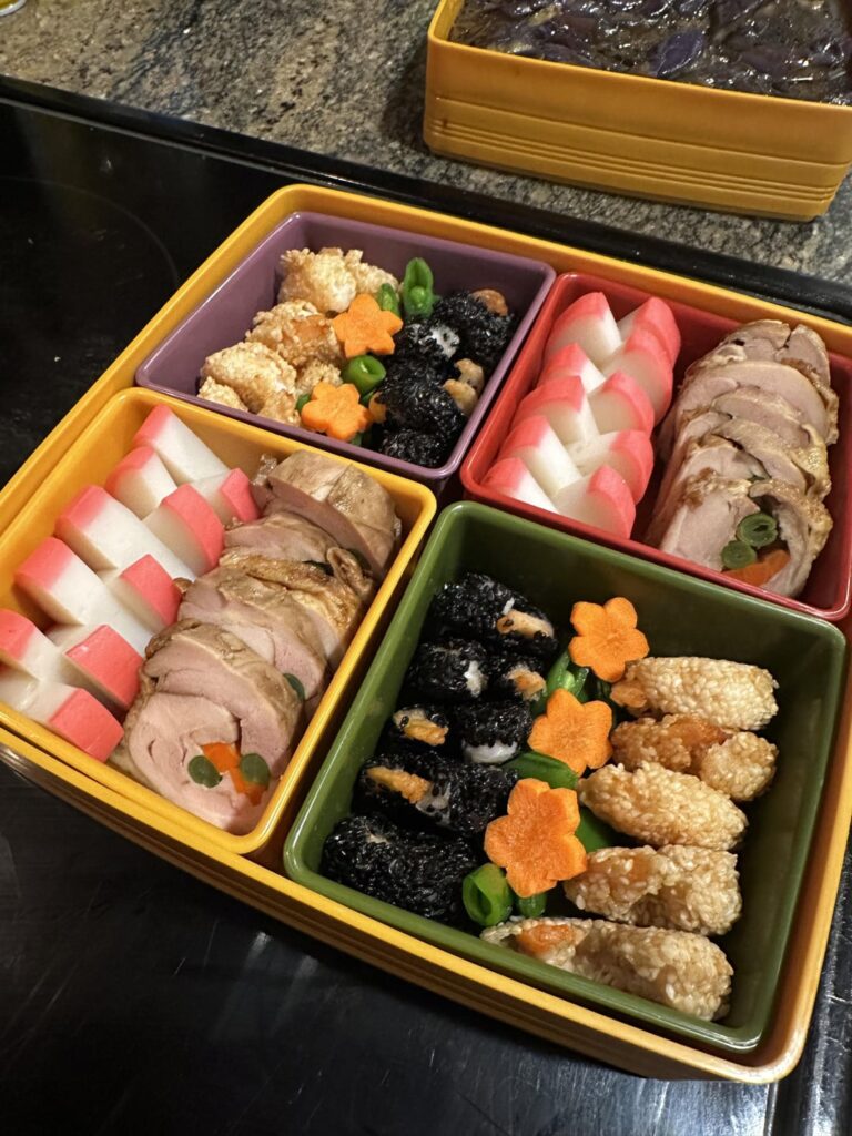 My osechi and ozouni 2025
