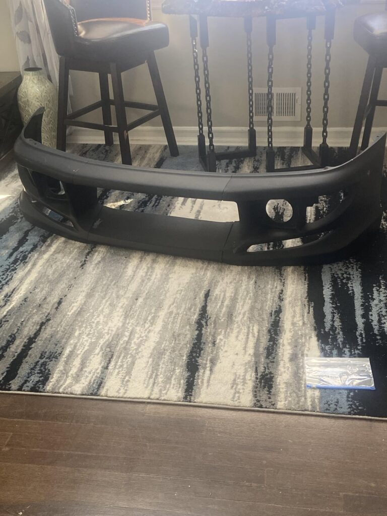 How to put together a 3 piece bumper