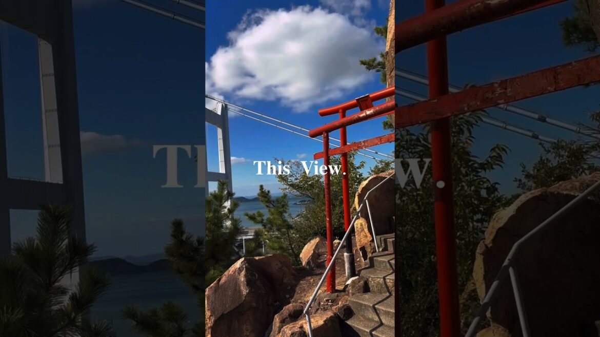 Magnificent natural scenery of Setouchi from Shrine in Japan |JNTO Magnificent natural scenery of Setouchi from Shrine in Japan |JNTO