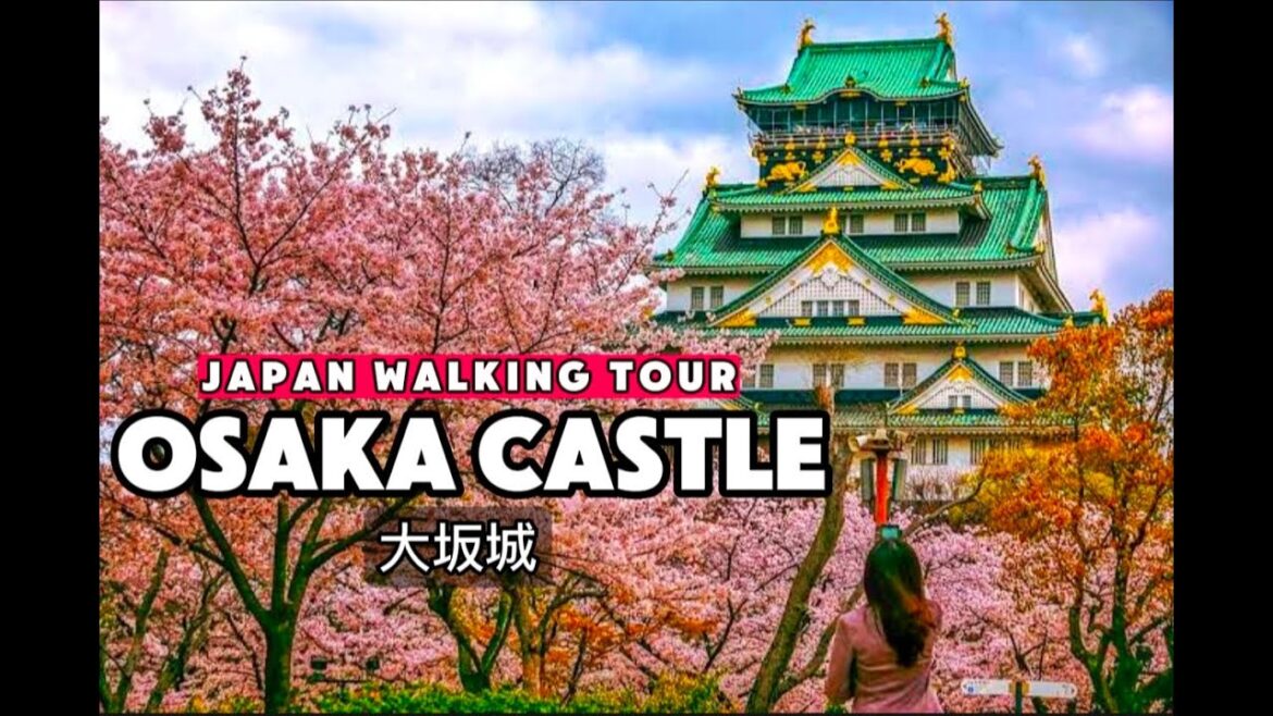 OSAKA CASTLE - JAPAN WALKING TOUR #japan #osaka #japantravel