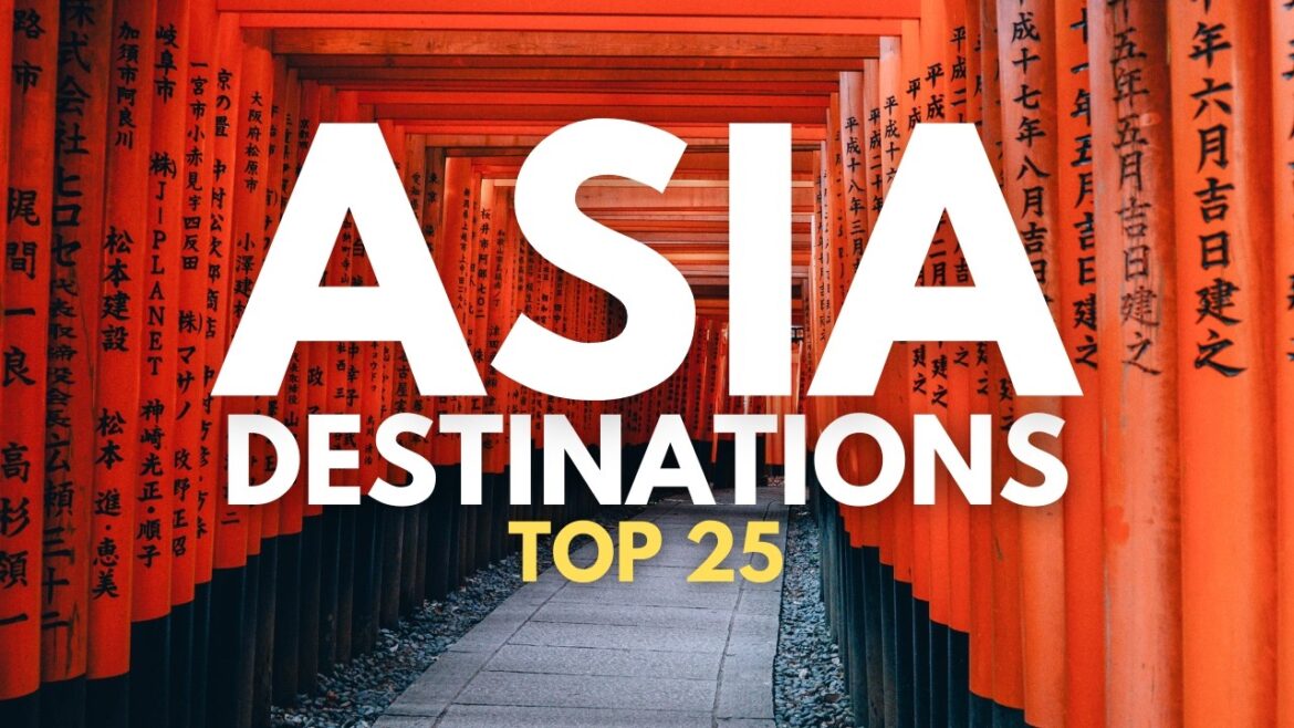 25 Most Beautiful Places to Visit in Asia | Travel Video
