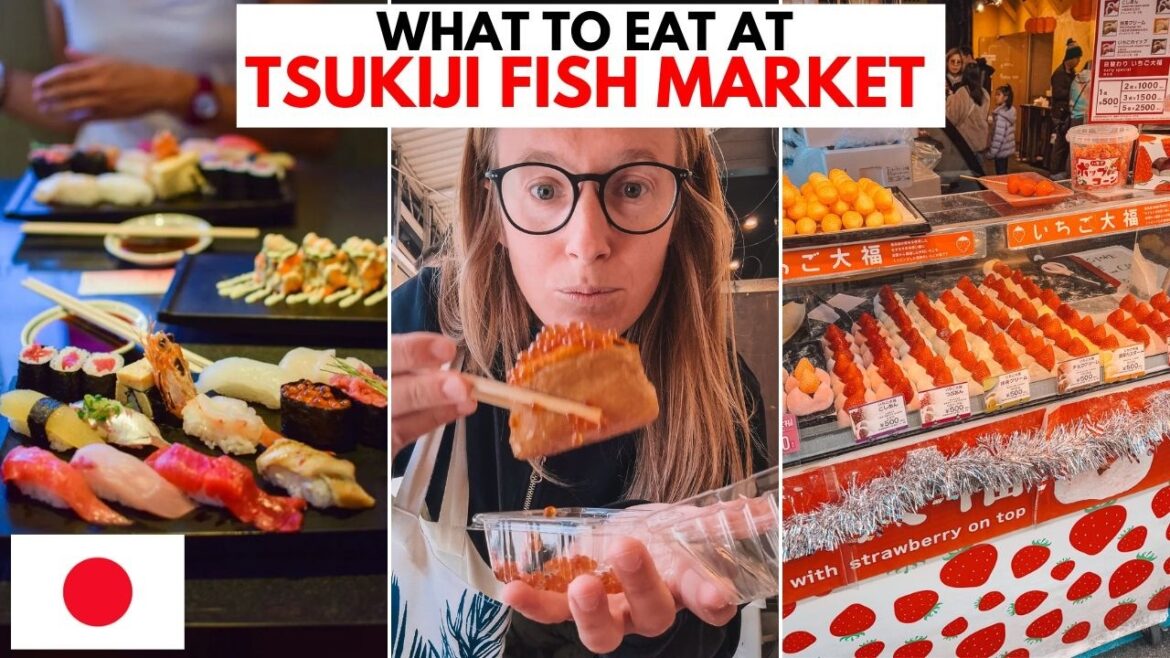TSUKIJI Outer Market, TOKYO: Worth It or a Tourist Trap? My HONEST Review of Japanese Street Food!