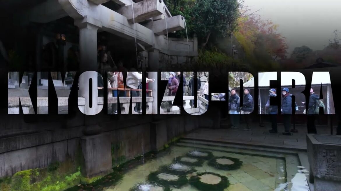 Kyoto, Japan "Kiyomizu-dera Temple" - Autumn Leaves at the Most beautiful places in Japan