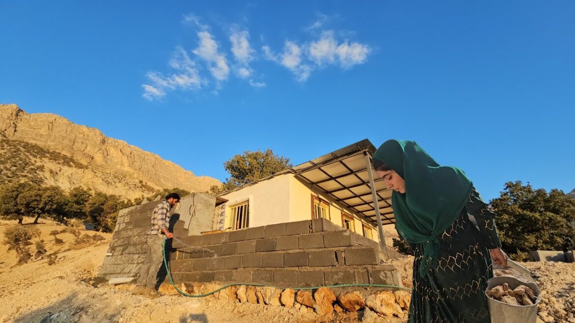 "Together towards tomorrow: building a dream house step by step"