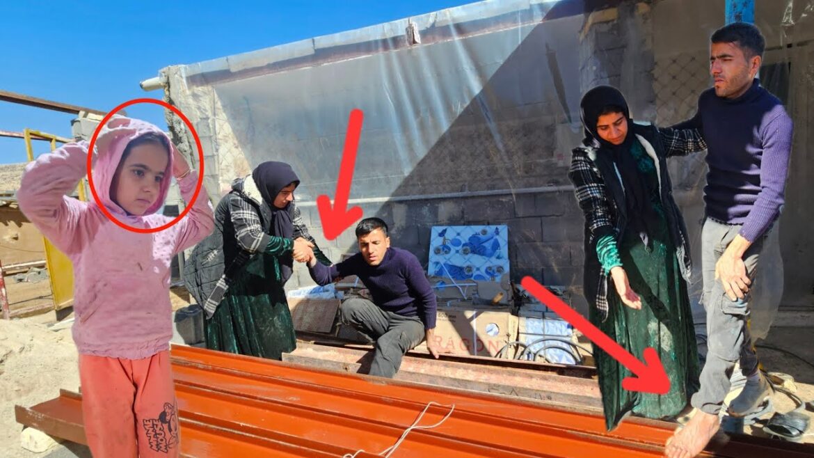 A bitter incident for Majid while completing the winter house A bitter incident for Majid while completing the winter house