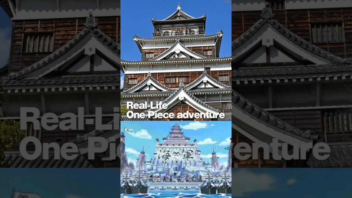 ONE PIECE marine HQ🏯 /REAL LIFE JAPAN #hiroshimacastle #travel #anime #location #manga ONE PIECE marine HQ🏯 /REAL LIFE JAPAN #hiroshimacastle #travel #anime #location #manga