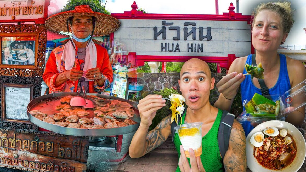 HUGE Thai Street Food Tour in Hua Hin, Thailand – Most UNDERRATED Street Food City in Thailand? HUGE Thai Street Food Tour in Hua Hin, Thailand - Most UNDERRATED Street Food City in Thailand?